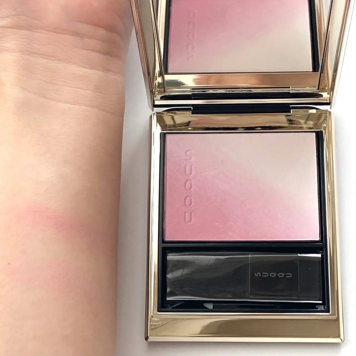 ブラーリング カラー ブラッシュ/SUQQU/パウダーチークを使ったクチコミ(2枚目)