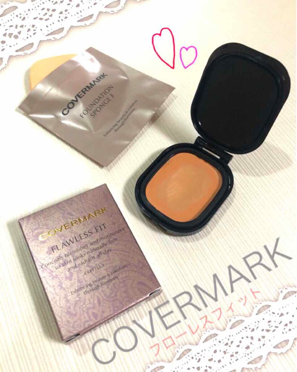 フローレス フィット/COVERMARK/クリーム・エマルジョンファンデーションを使ったクチコミ(1枚目)