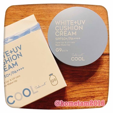 WHITE CREAMY CUSHION(ウユファンデ)/G9SKIN/化粧下地を使ったクチコミ（2枚目）