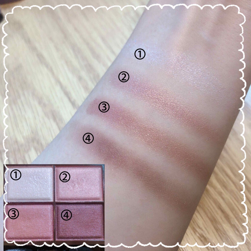 スキニーリッチシャドウ/excel/アイシャドウパレットを使ったクチコミ(2枚目)