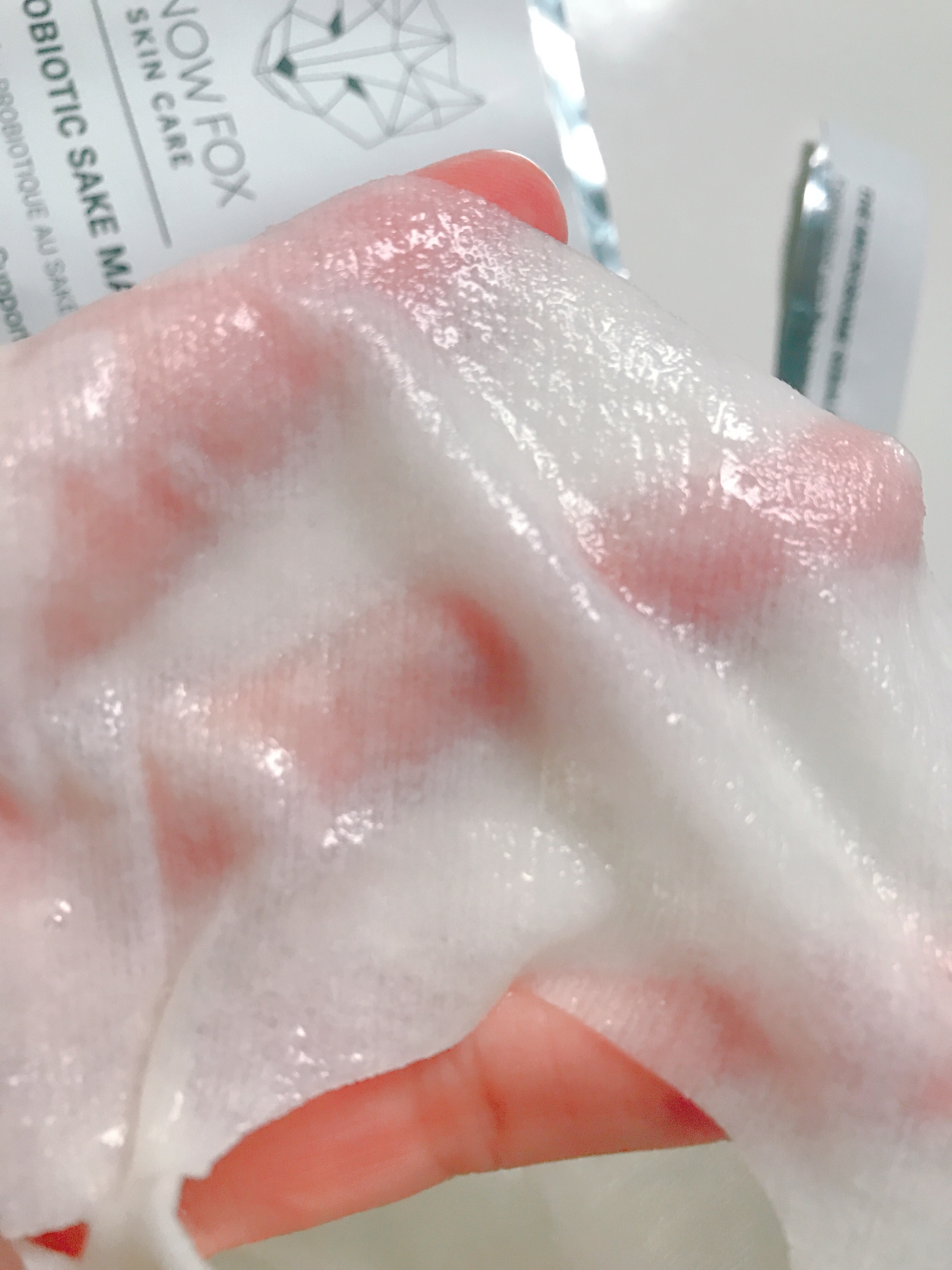 SAKE マスク/SNOW FOX SKINCARE/シートマスク・パックを使ったクチコミ（3枚目）