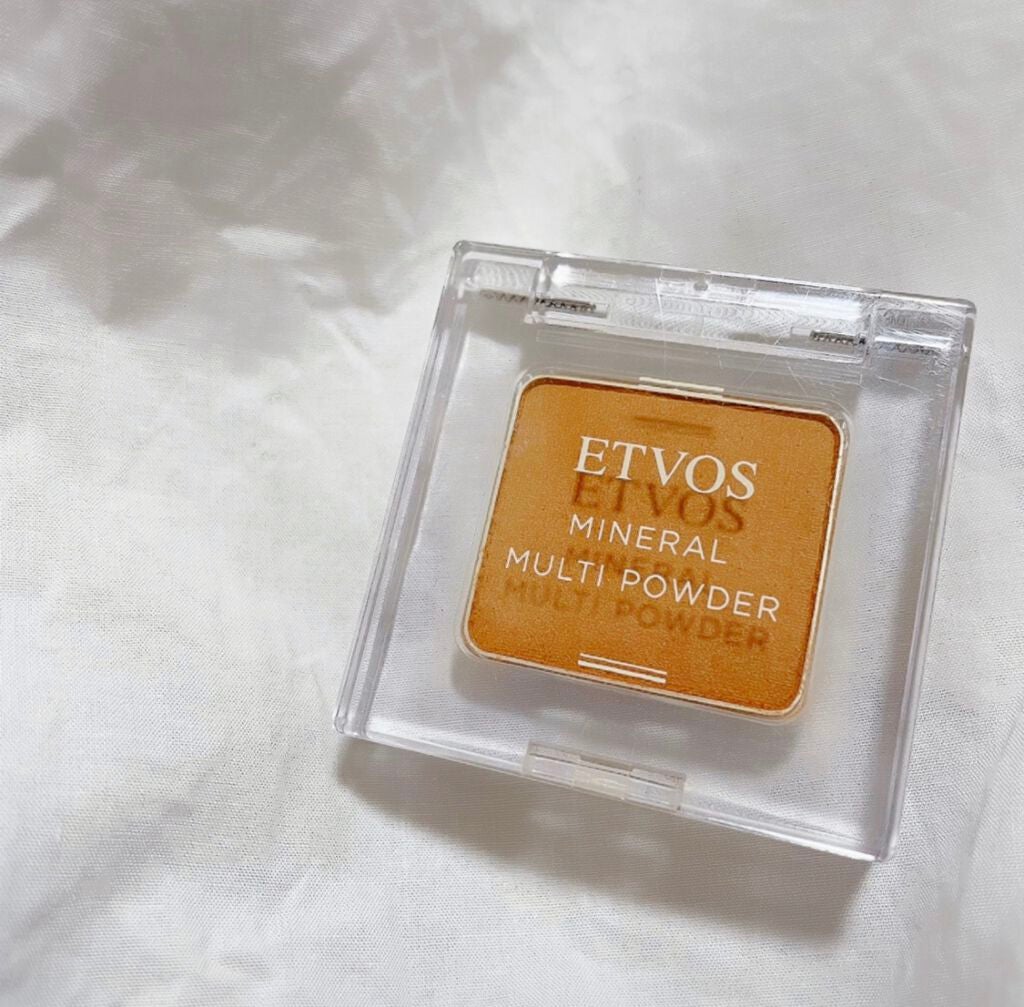 ミネラルマルチパウダー/エトヴォス/単色アイシャドウを使ったクチコミ(1枚目)
