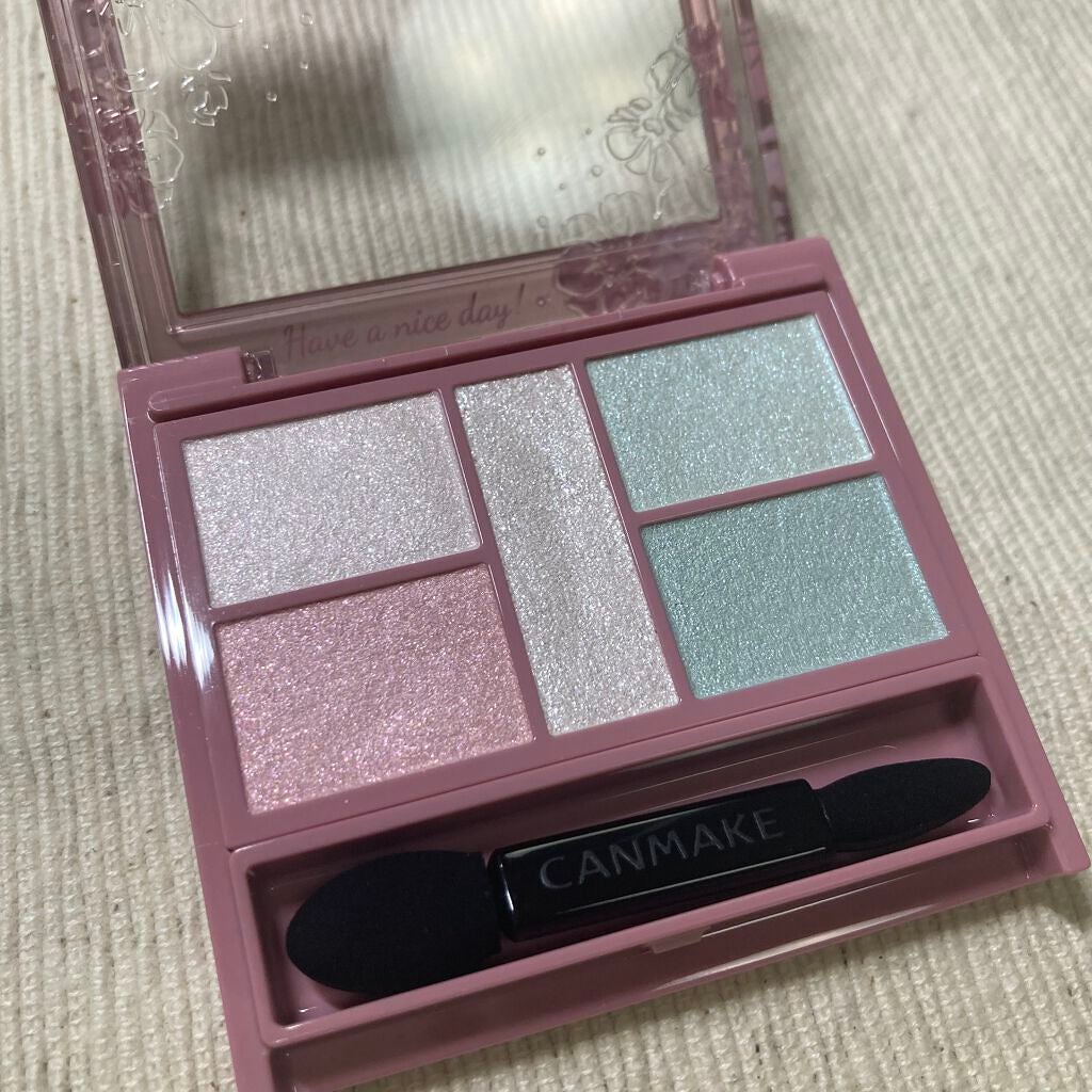 パーフェクトスタイリストアイズ/キャンメイク/アイシャドウパレットを使ったクチコミ(2枚目)