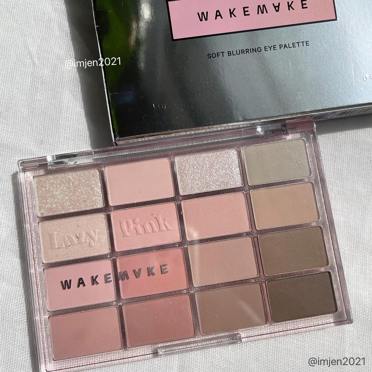 ソフトブラーリングアイパレット/wakemake/アイシャドウパレットを使ったクチコミ(7枚目)