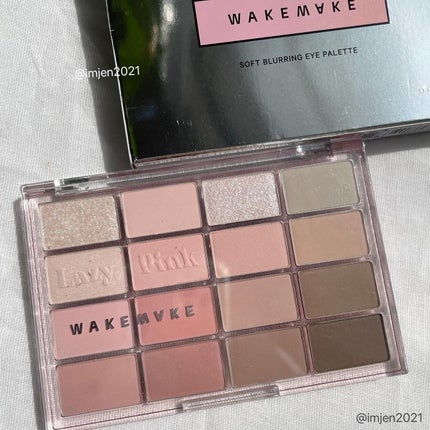 ソフトブラーリングアイパレット/wakemake/アイシャドウパレットを使ったクチコミ(7枚目)