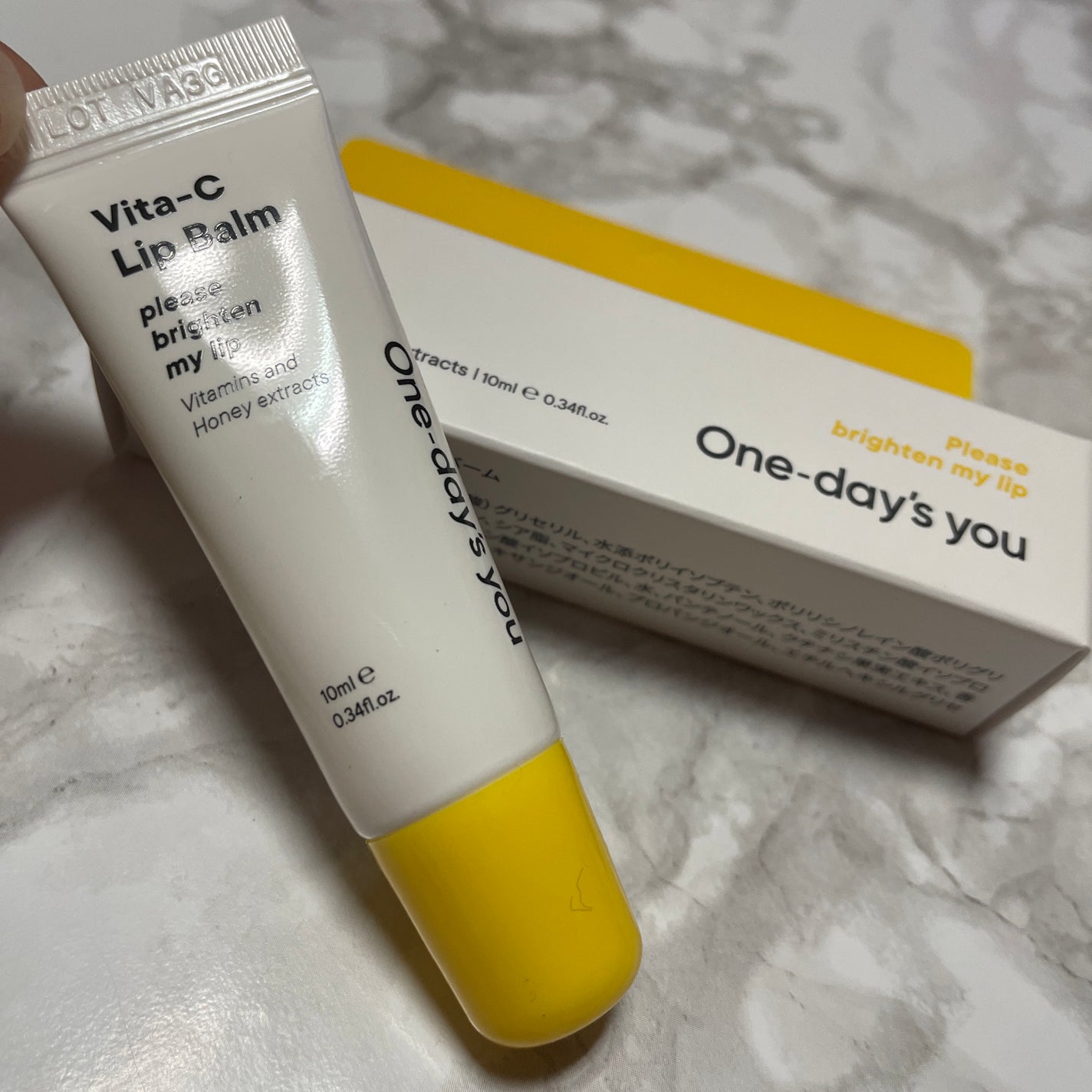 ビタCリップバーム/One-day's you/リップバームを使ったクチコミ(1枚目)