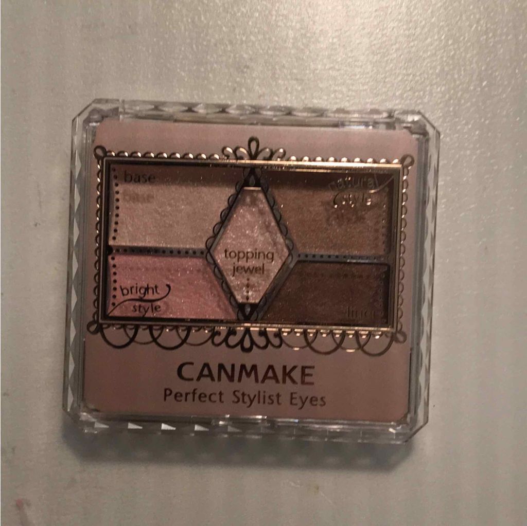 【旧品】パーフェクトスタイリストアイズ/キャンメイク/アイシャドウパレットを使ったクチコミ（1枚目）