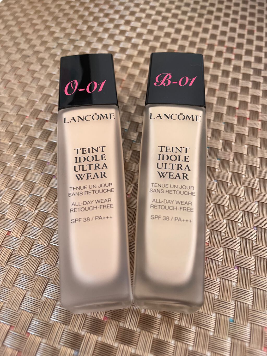 タンイドル ウルトラ ウェア リキッド/LANCOME/リキッドファンデーションを使ったクチコミ（1枚目）