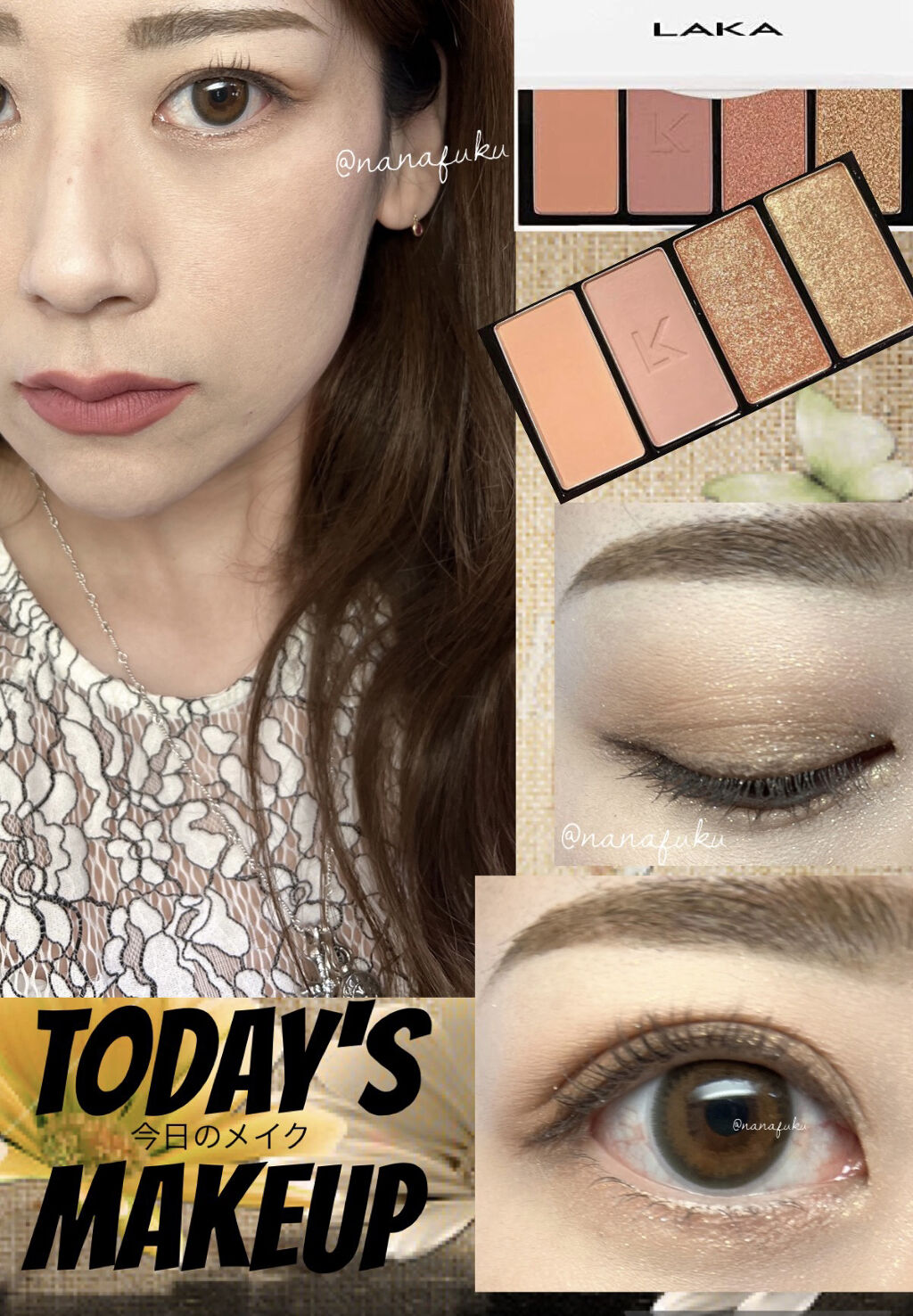 ジャストアイパレット/Laka/アイシャドウパレットを使ったクチコミ（1枚目）