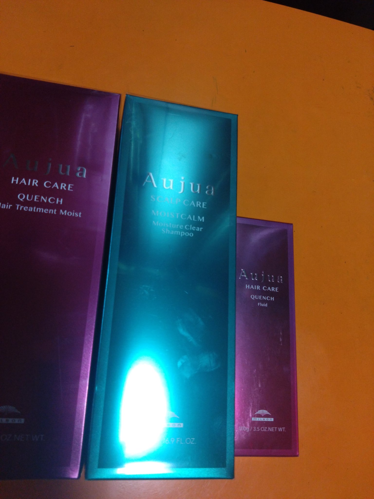 クエンチ フルイド/オージュア/ヘアミルクを使ったクチコミ（1枚目）