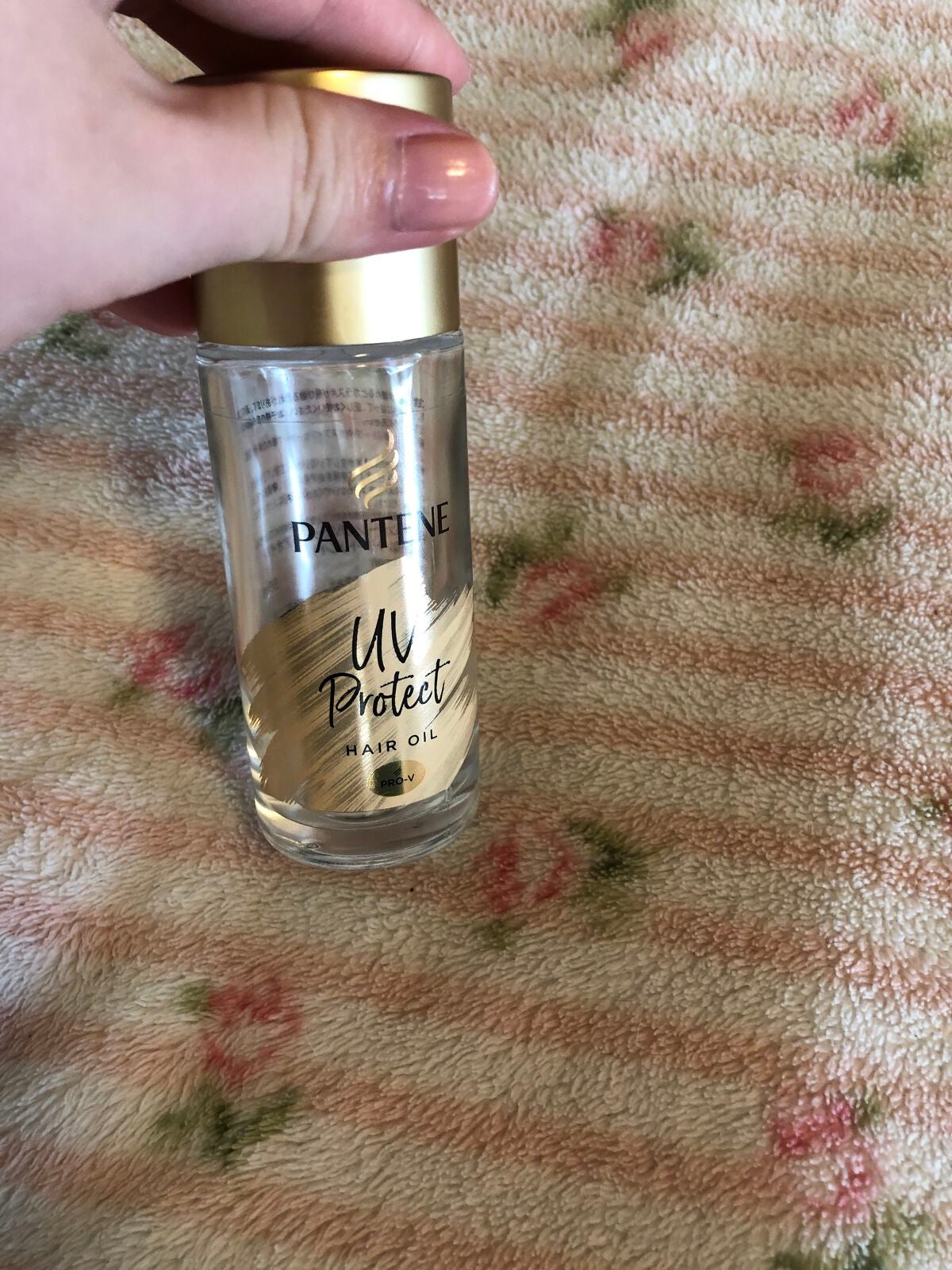 UVカット ヘアオイル/パンテーン/ヘアオイルを使ったクチコミ(1枚目)