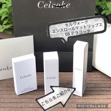 エンスロール マット リップス 03 テラコッタ/Celvoke/口紅の画像