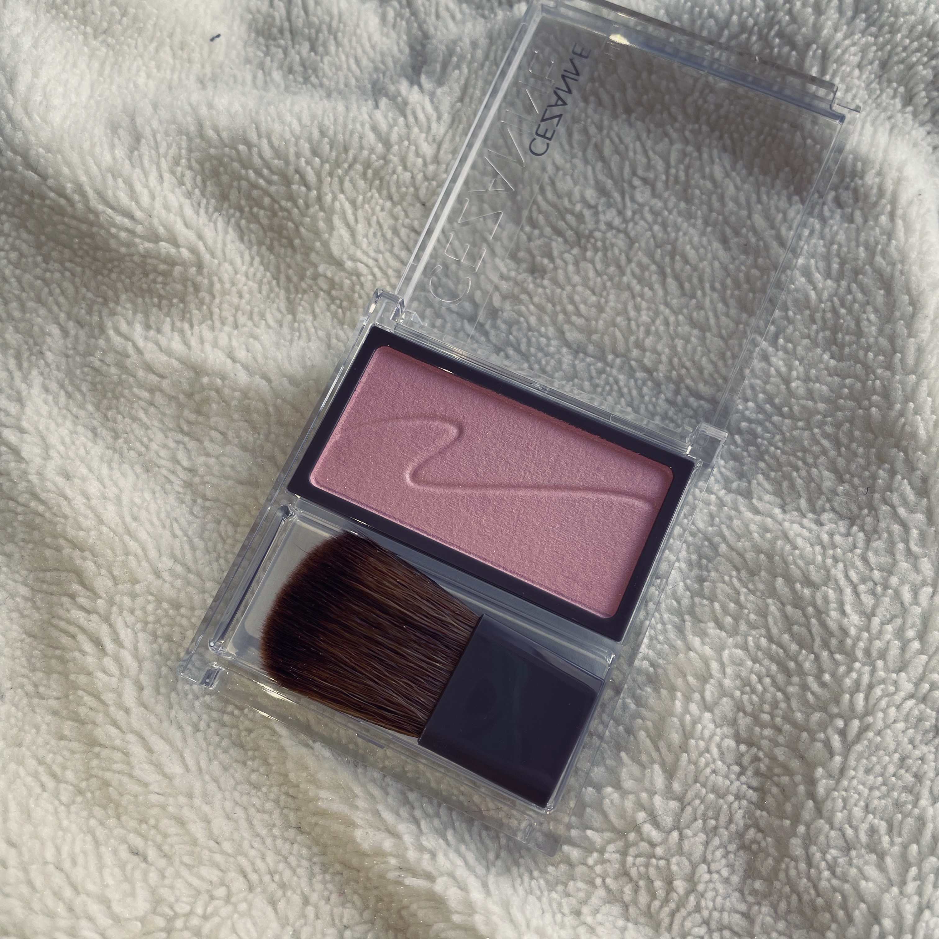 チークブラッシュ 04 ピュアピンク/CEZANNE/パウダーチークを使ったクチコミ（1枚目）