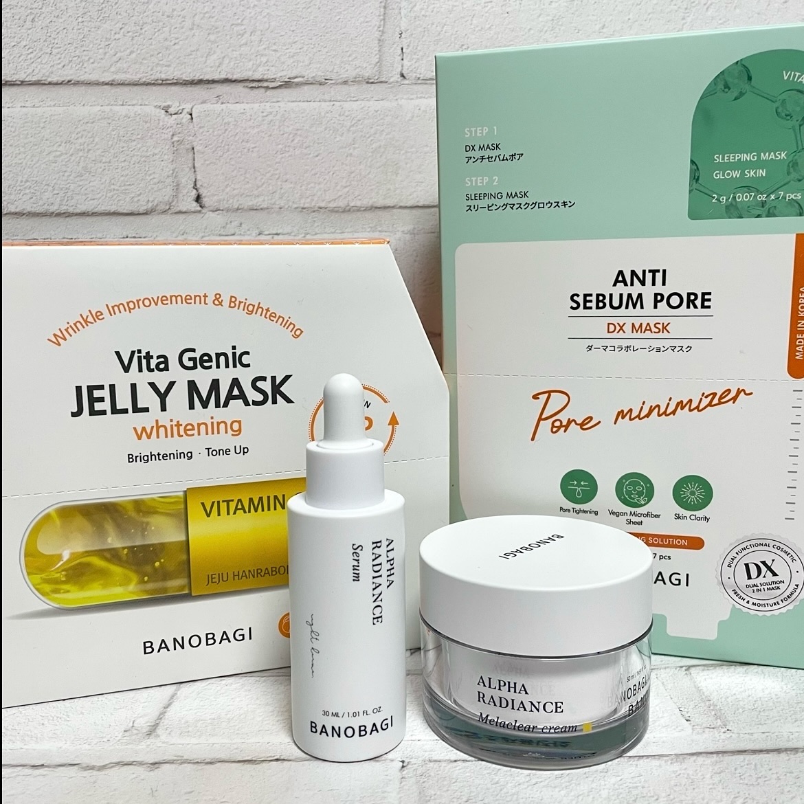 アルファラディアンスメラクリア クリーム/BANOBAGI/フェイスクリームを使ったクチコミ（1枚目）