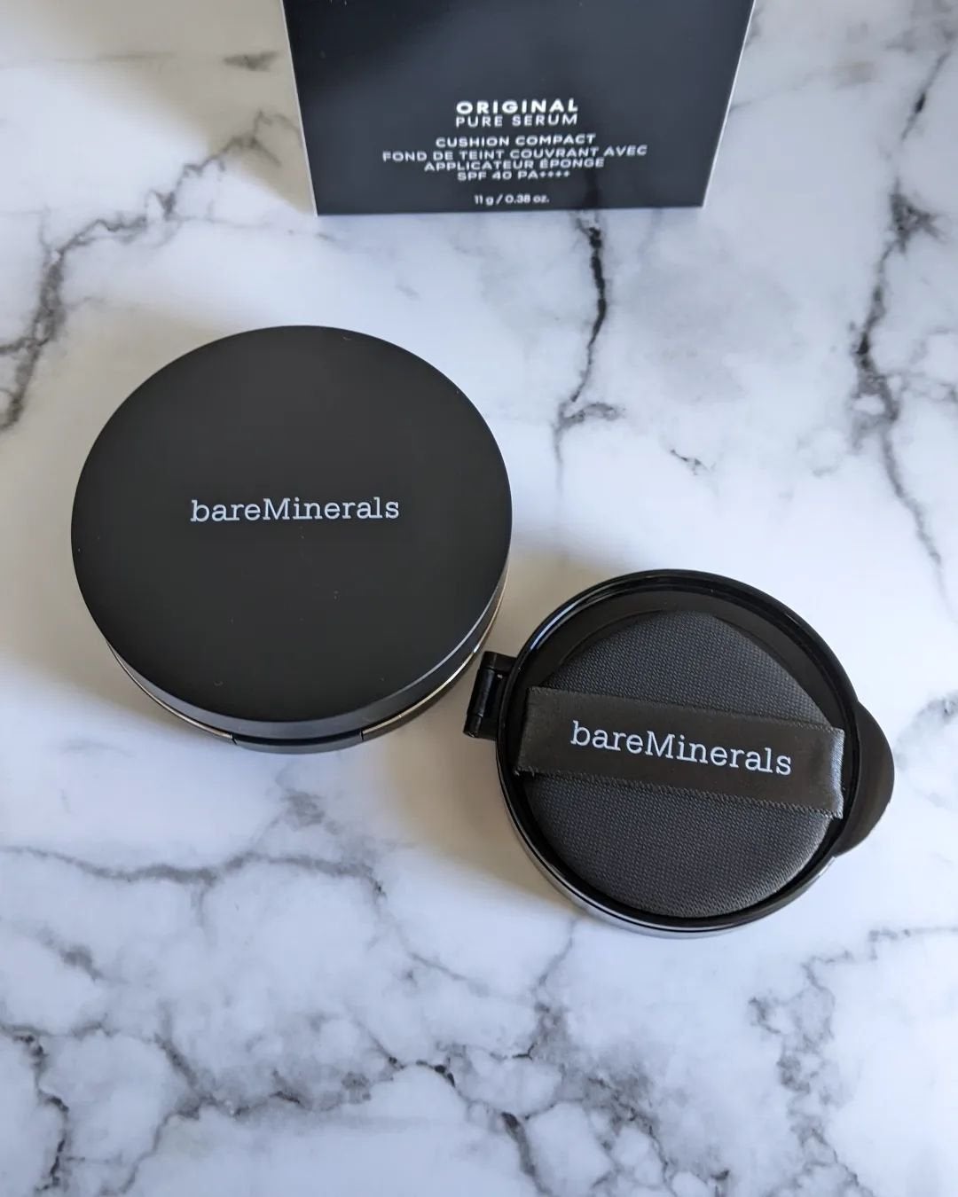 オリジナル ピュア セラム カバーアップ クッション/bareMinerals/クッションファンデーションを使ったクチコミ(3枚目)