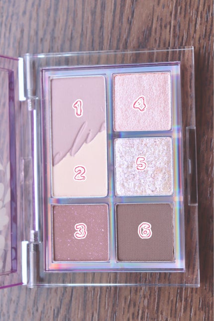 プロ アイパレット ミニ/CLIO/アイシャドウパレットを使ったクチコミ(3枚目)