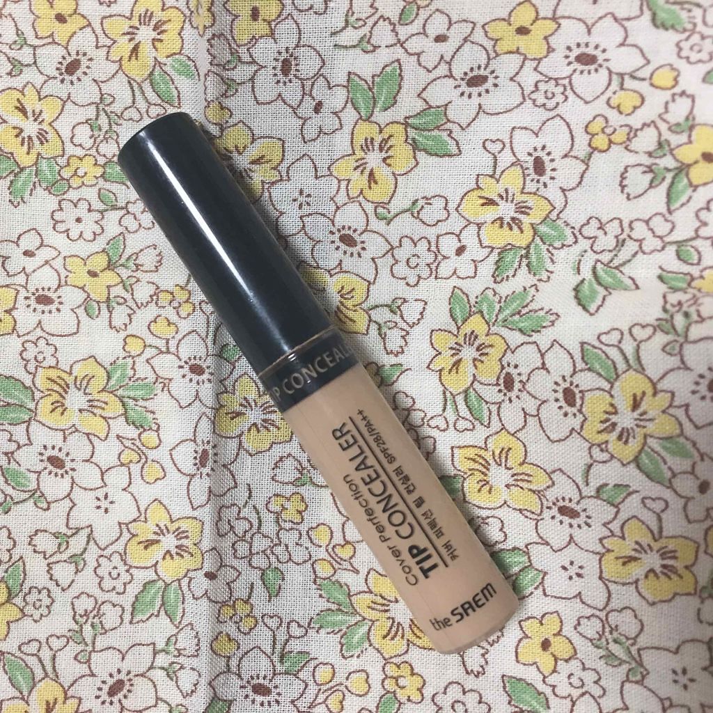 カバーパーフェクション チップコンシーラー/the SAEM/リキッドコンシーラーを使ったクチコミ(1枚目)