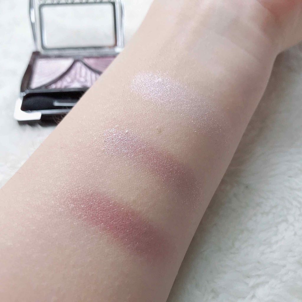 ジューシーピュアアイズ/キャンメイク/アイシャドウパレットを使ったクチコミ（2枚目）