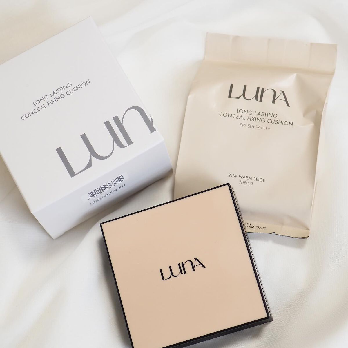 ロングラスティングコンシールフィクシングクッション /LUNA/クッションファンデーションを使ったクチコミ(6枚目)