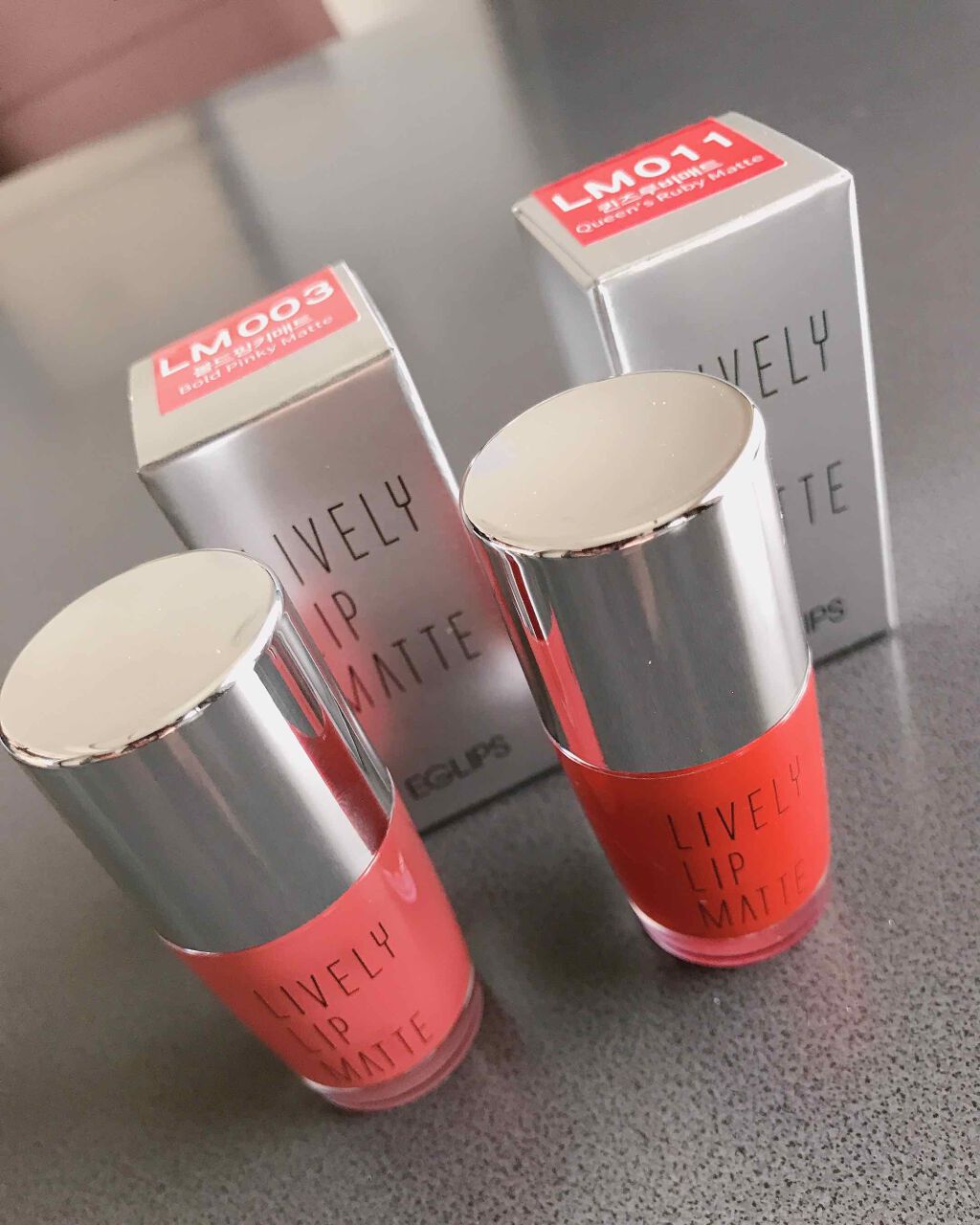 ライブリーリップマット/EGLIPS/口紅を使ったクチコミ(1枚目)