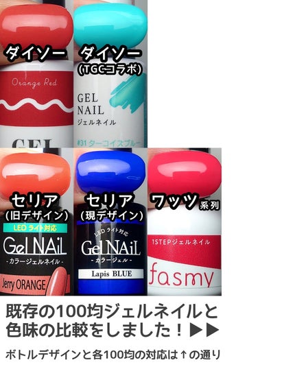 BRG ジェルネイル/DAISO/ジェルネイルを使ったクチコミ(3枚目)