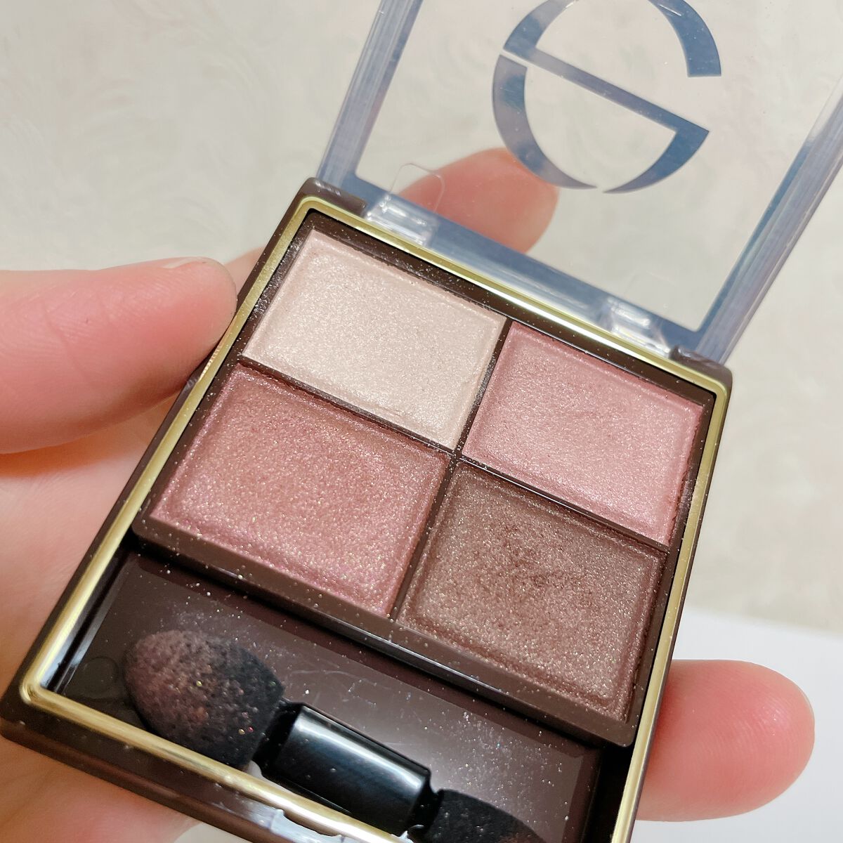 スキニーリッチシャドウ/excel/アイシャドウパレットを使ったクチコミ(3枚目)