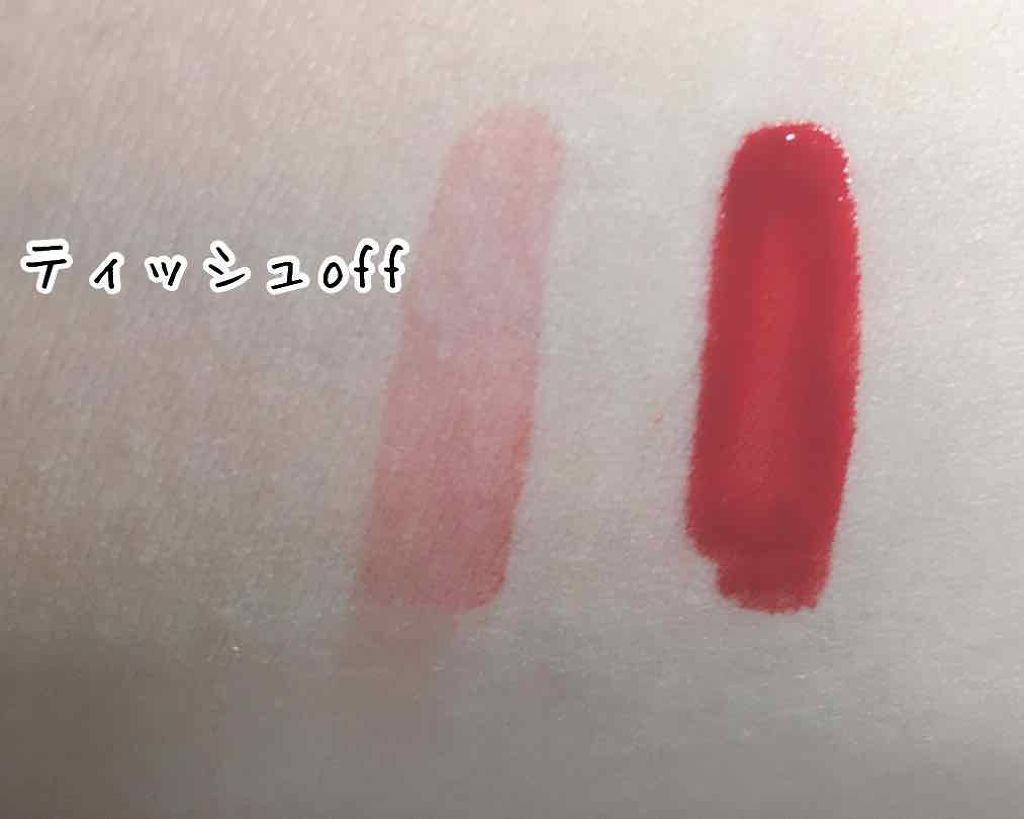 ディアダーリン ウォータージェルティント （アイスティント）/ETUDE/口紅を使ったクチコミ（2枚目）