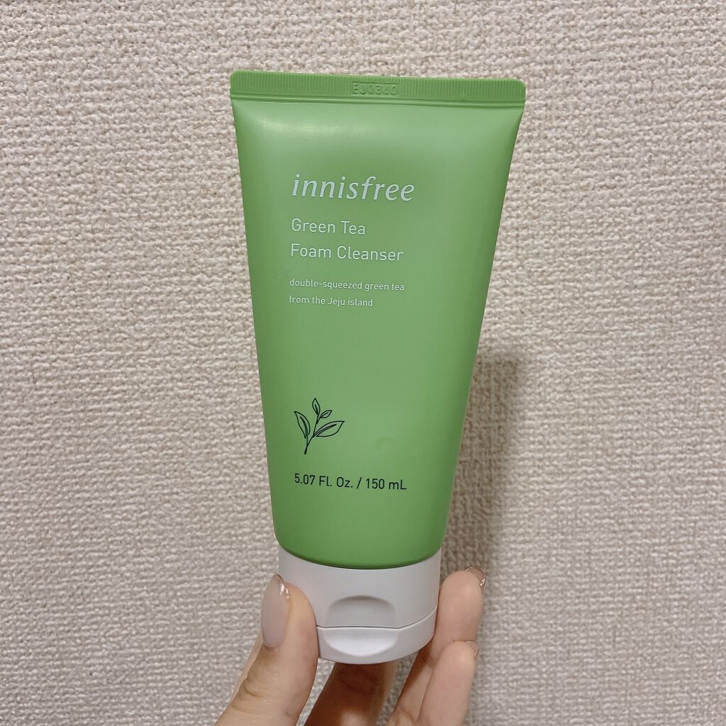 グリーンティー フォームクレンザー/innisfree/洗顔フォームを使ったクチコミ(1枚目)