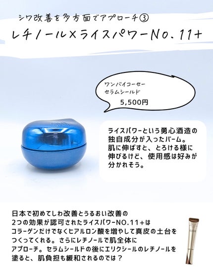 とまと村長@化粧品研究者 on LIPS 「レチノールをより効果を出すならどれ??レチノールは資生堂のみシ..」(5枚目)