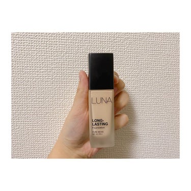 ◇リキッドファンデ◇

・LUNA
　ロングラスティングファンデーション　　
　13 ピュアベージュ　
　SPF 35  /  PA ++

　NOINのポイントが貯まっていたので、
　気になっていたL