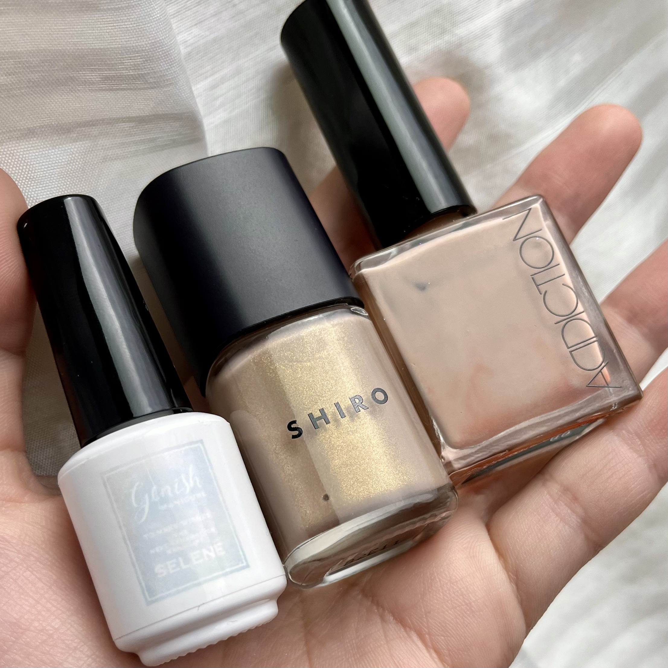 亜麻ネイル/SHIRO/マニキュアを使ったクチコミ（2枚目）