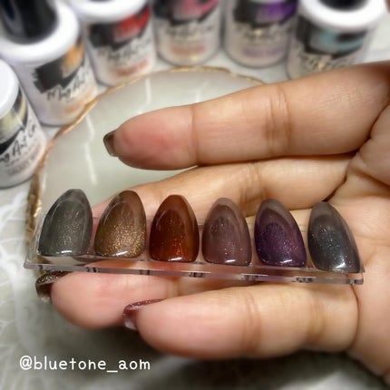 パルP マグアートジェル/parkikoi/ジェルネイルを使ったクチコミ(8枚目)