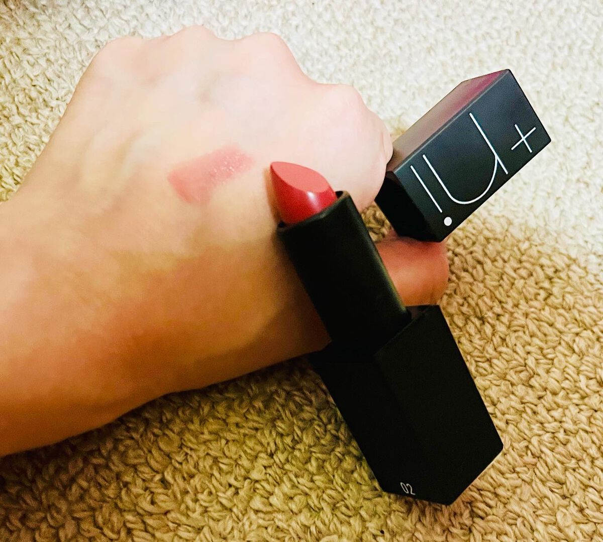 シアーバームティント/＋ni/リップティントを使ったクチコミ（1枚目）