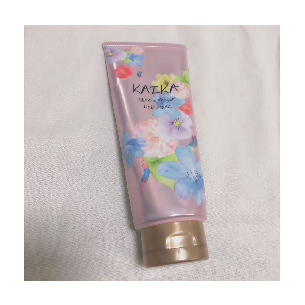 カイカ グロス＆リペア へアマスク/KAIKA/ヘアマスク・ヘアパックを使ったクチコミ（1枚目）