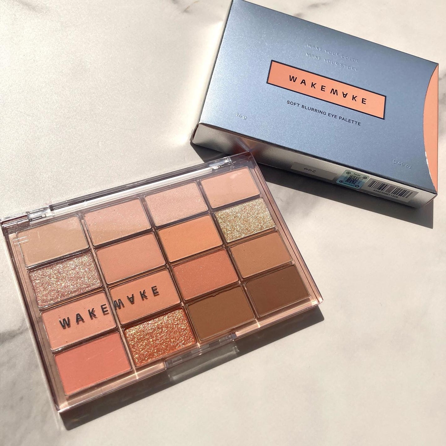 ソフトブラーリングアイパレット/wakemake/アイシャドウパレットを使ったクチコミ(10枚目)