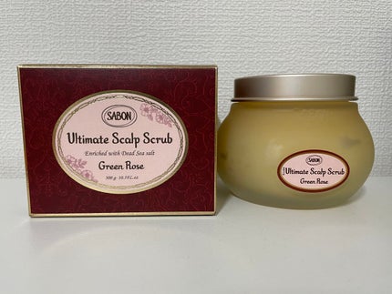 ヘッドスクラブ グリーン・ローズ/SABON/ヘッドスクラブを使ったクチコミ(1枚目)