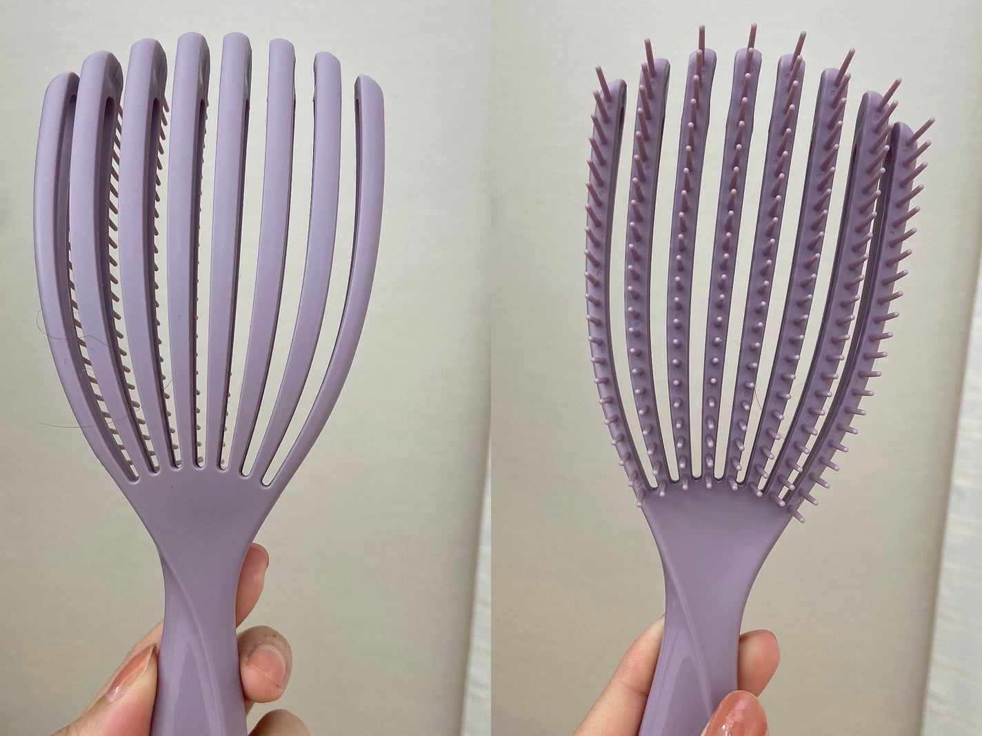 デタングリングブラシ 3Dスーパーフィット/マペペ/ヘアブラシを使ったクチコミ(5枚目)