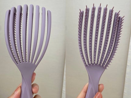 デタングリングブラシ 3Dスーパーフィット/マペペ/ヘアブラシを使ったクチコミ(5枚目)