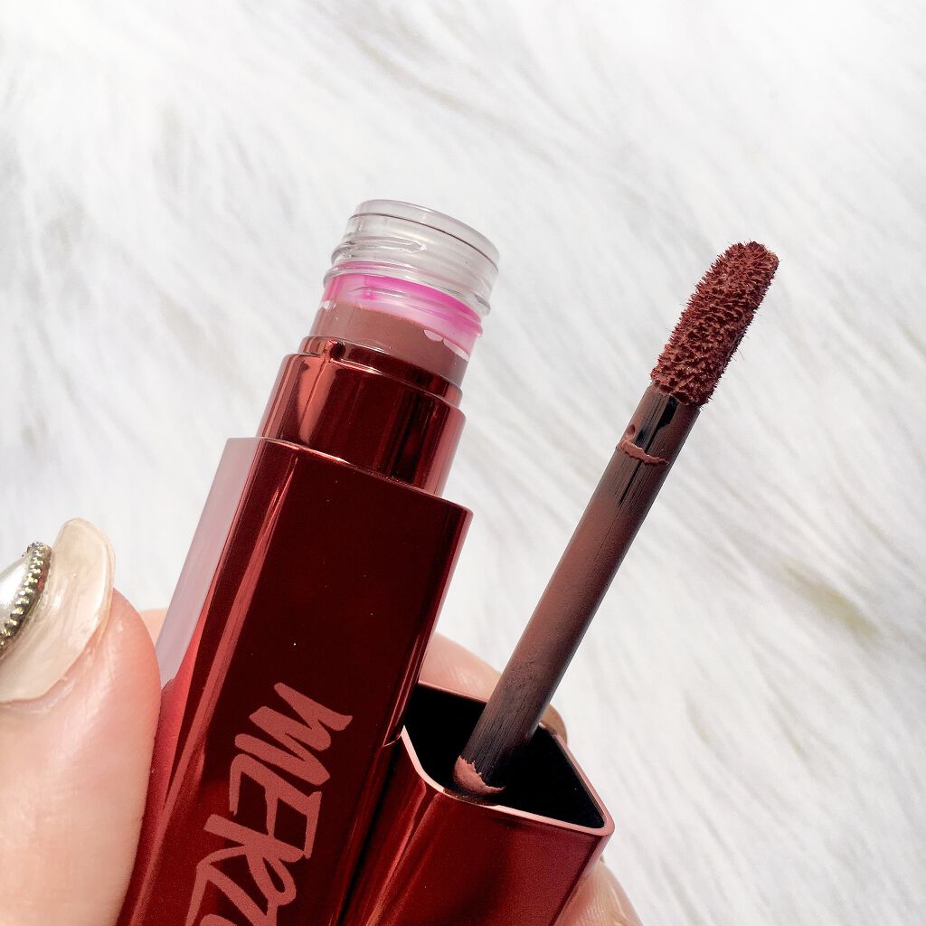 ザ ファースト  ベルベット ティント シーズン３/MERZY/リップティントを使ったクチコミ（3枚目）