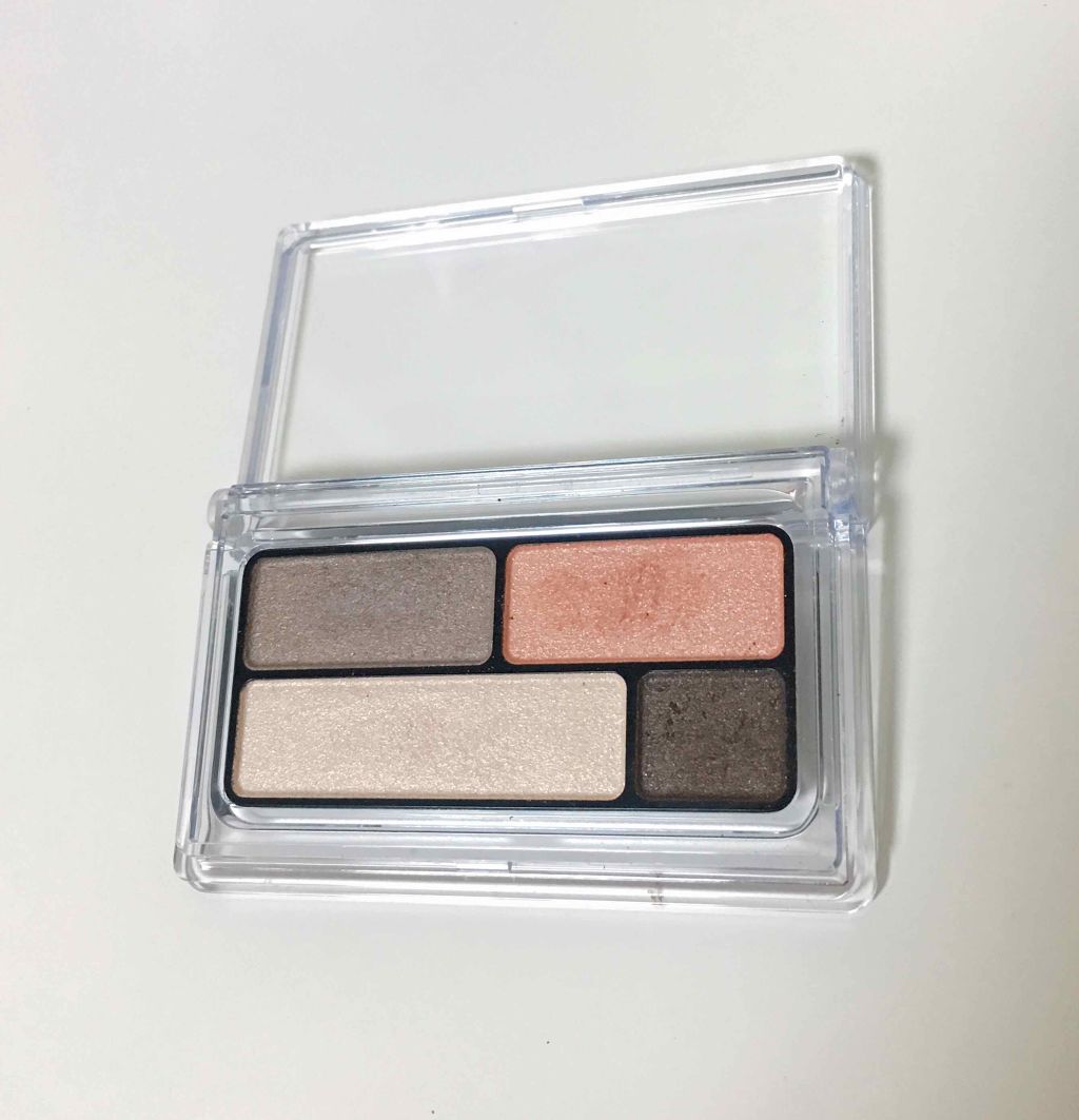 アイカラー(4色タイプ)(旧)/無印良品/アイシャドウパレットを使ったクチコミ(1枚目)