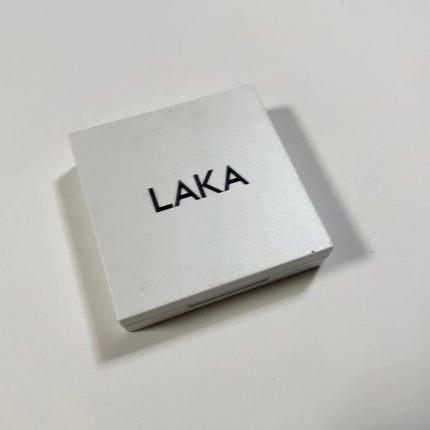 ジャストチーク/Laka/パウダーチークを使ったクチコミ(1枚目)