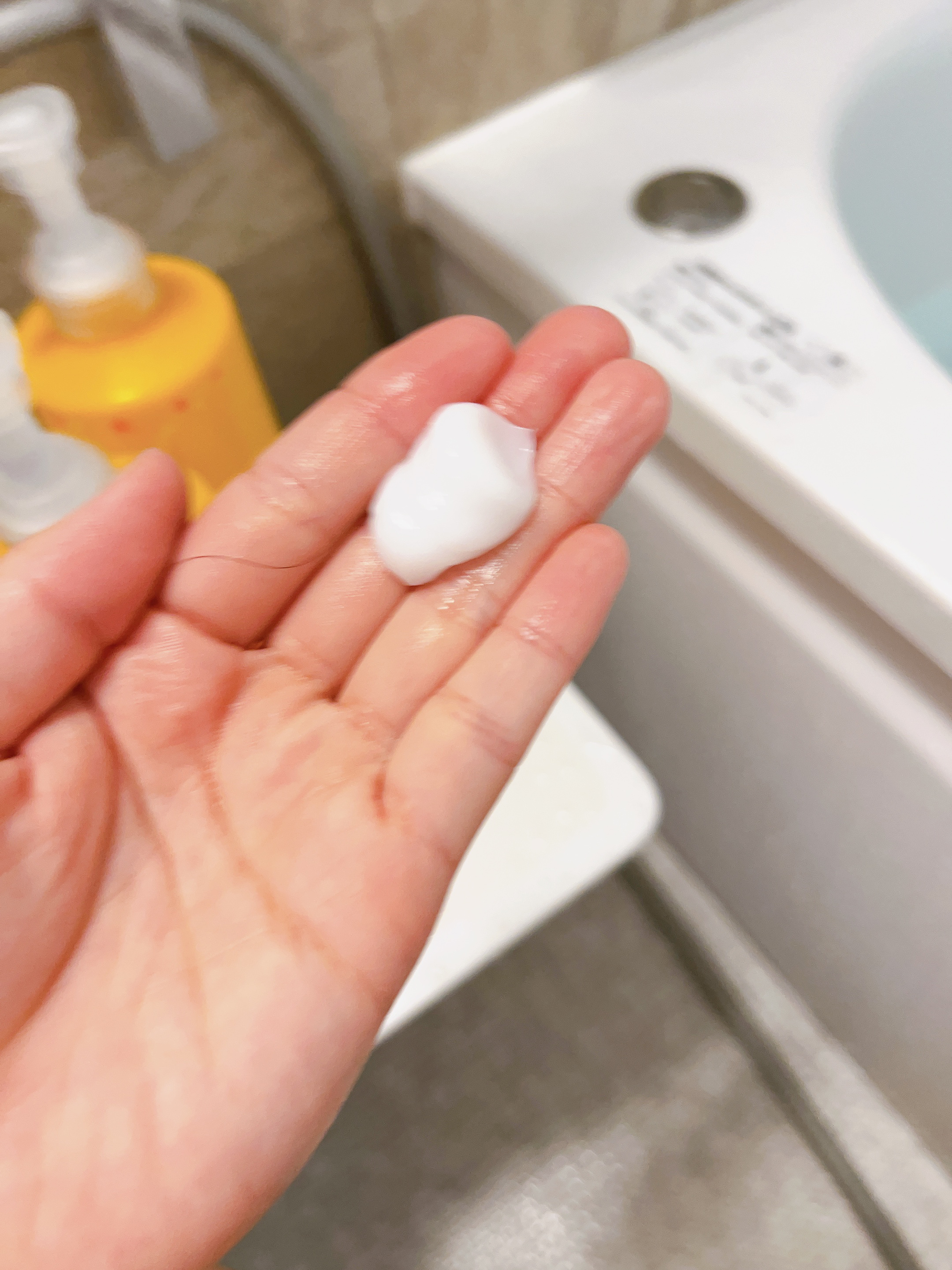 H＆Mシャンプートリートメントセット（キンモクセイの香り）/KUNDAL/市販シャンプーを使ったクチコミ（3枚目）