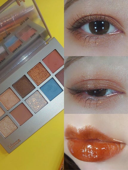 ニューデップスアイシャドウパレット/hince/アイシャドウパレットを使ったクチコミ(2枚目)