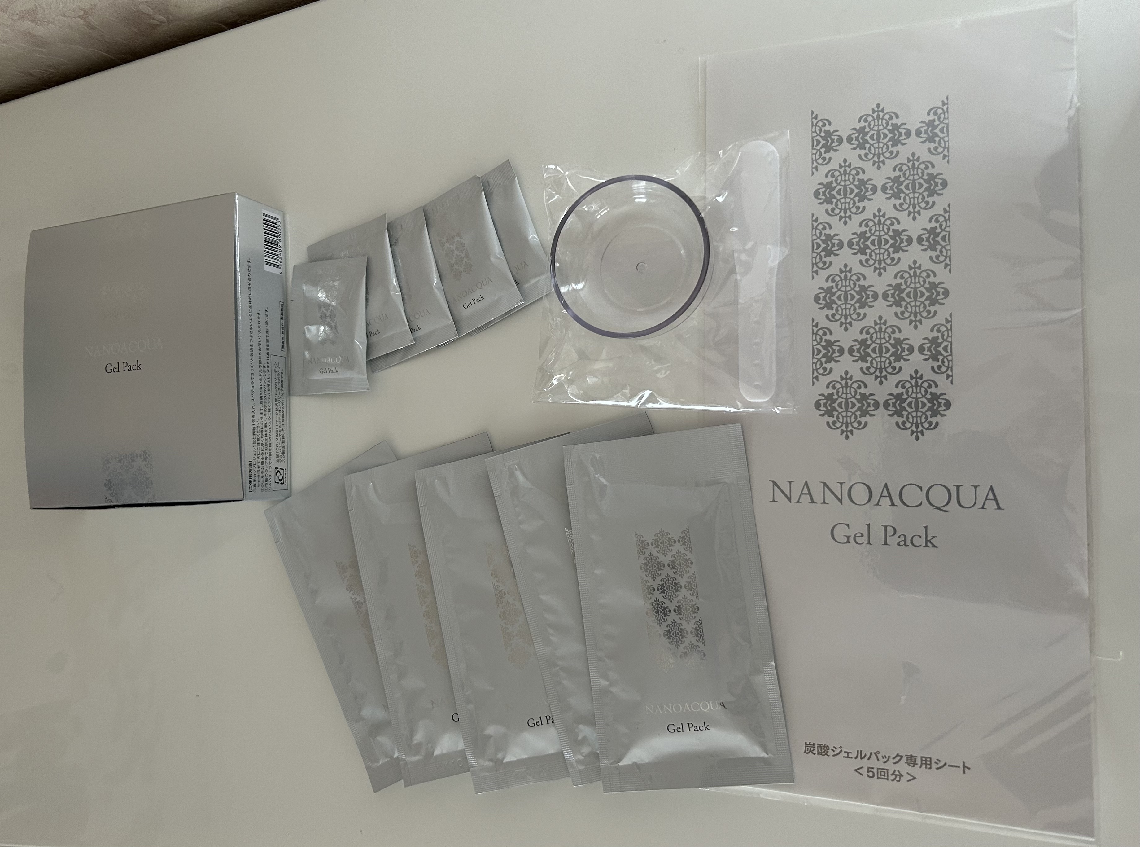 炭酸ジェルパック/NANO ACQUA/洗い流すパック・マスクを使ったクチコミ（1枚目）