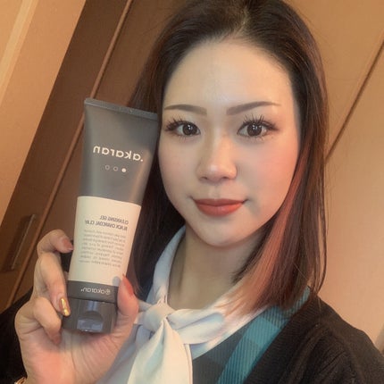 ブラックジェルクレンジング/.akaran/クレンジングジェルを使ったクチコミ(6枚目)