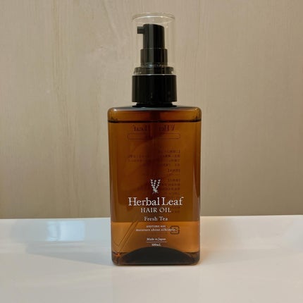 オーガニックヘアオイル フレッシュティーの香り/ハーバルリーフ/ヘアオイルを使ったクチコミ(1枚目)