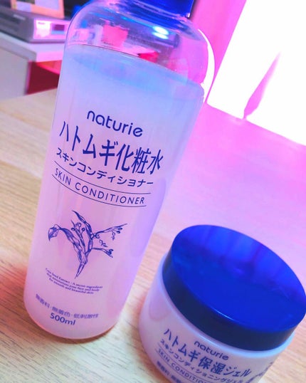 ハトムギ保湿ジェル(ナチュリエ スキンコンディショニングジェル)/ナチュリエ/美容液を使ったクチコミ(1枚目)