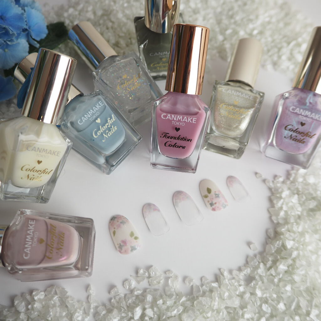 ジェルボリュームトップコート/キャンメイク/ネイルトップコートを使ったクチコミ（1枚目）