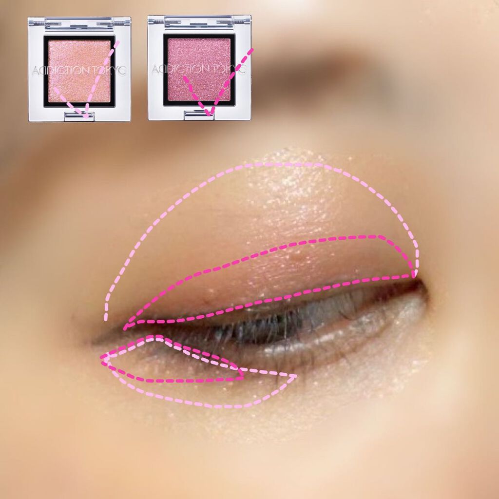 アディクション ザ アイシャドウ クリーム/ADDICTION/ジェル・クリームアイシャドウを使ったクチコミ（3枚目）