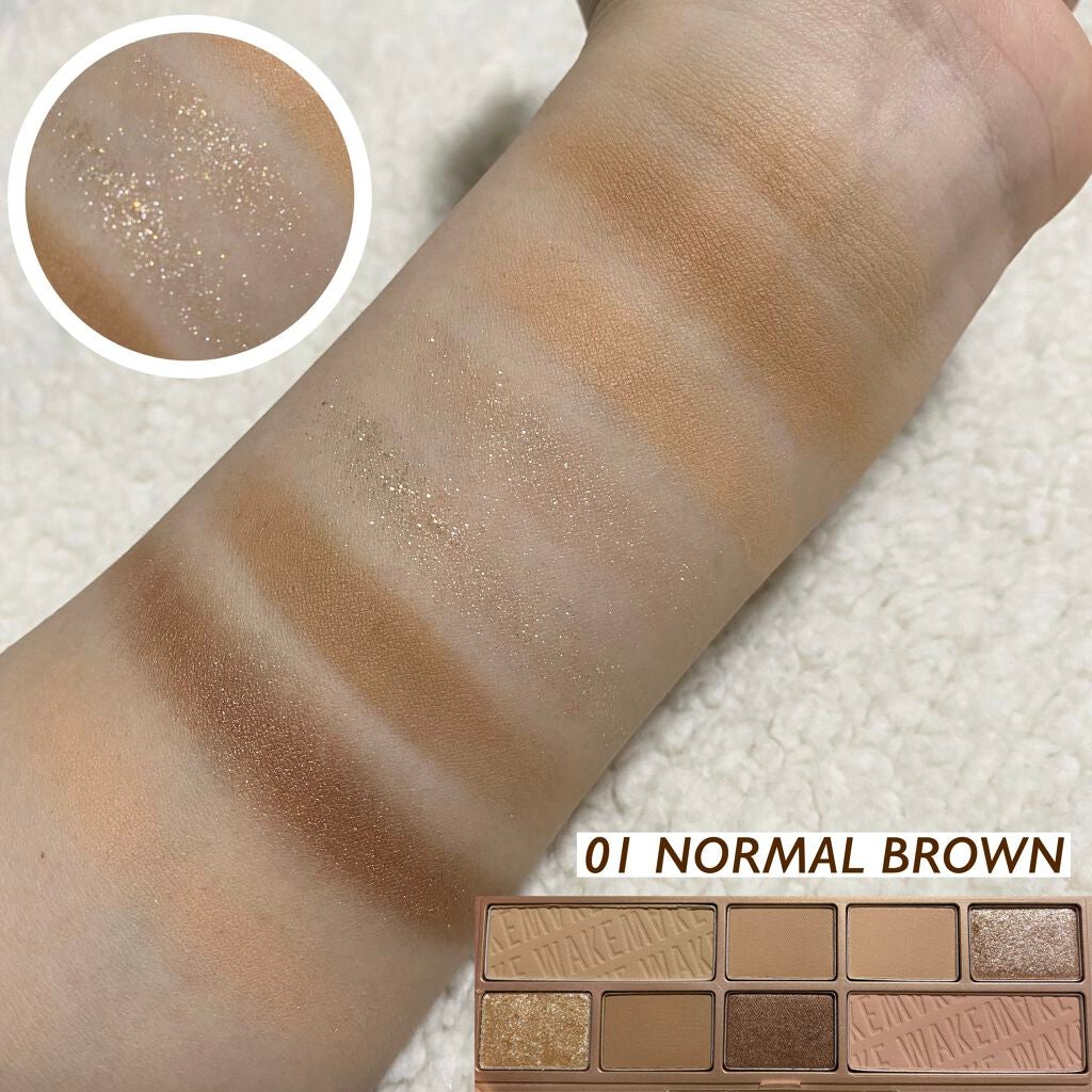 ムードスタイラー/wakemake/アイシャドウパレットを使ったクチコミ(4枚目)